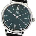 IWC SCHAFFHAUSEN IW357405 Portofino Automatic 34 12P Diamond Automatic Winding Ladies Watch - Excellent Condition