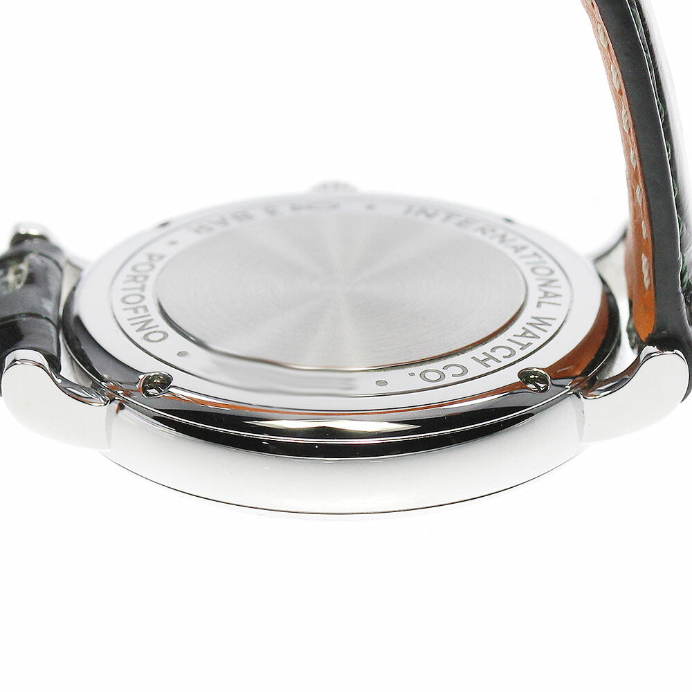 IWC SCHAFFHAUSEN IW357405 Portofino Automatic 34 12P Diamond Automatic Winding Ladies Watch - Excellent Condition