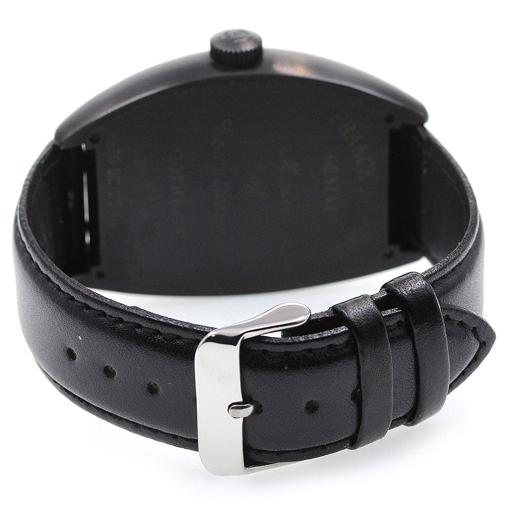 FRANCK MULLER 8880SCDTGOTHNR Tonneau Curvex Gothic Allongee Noir Date Automatic Men's Watch (Good Condition)