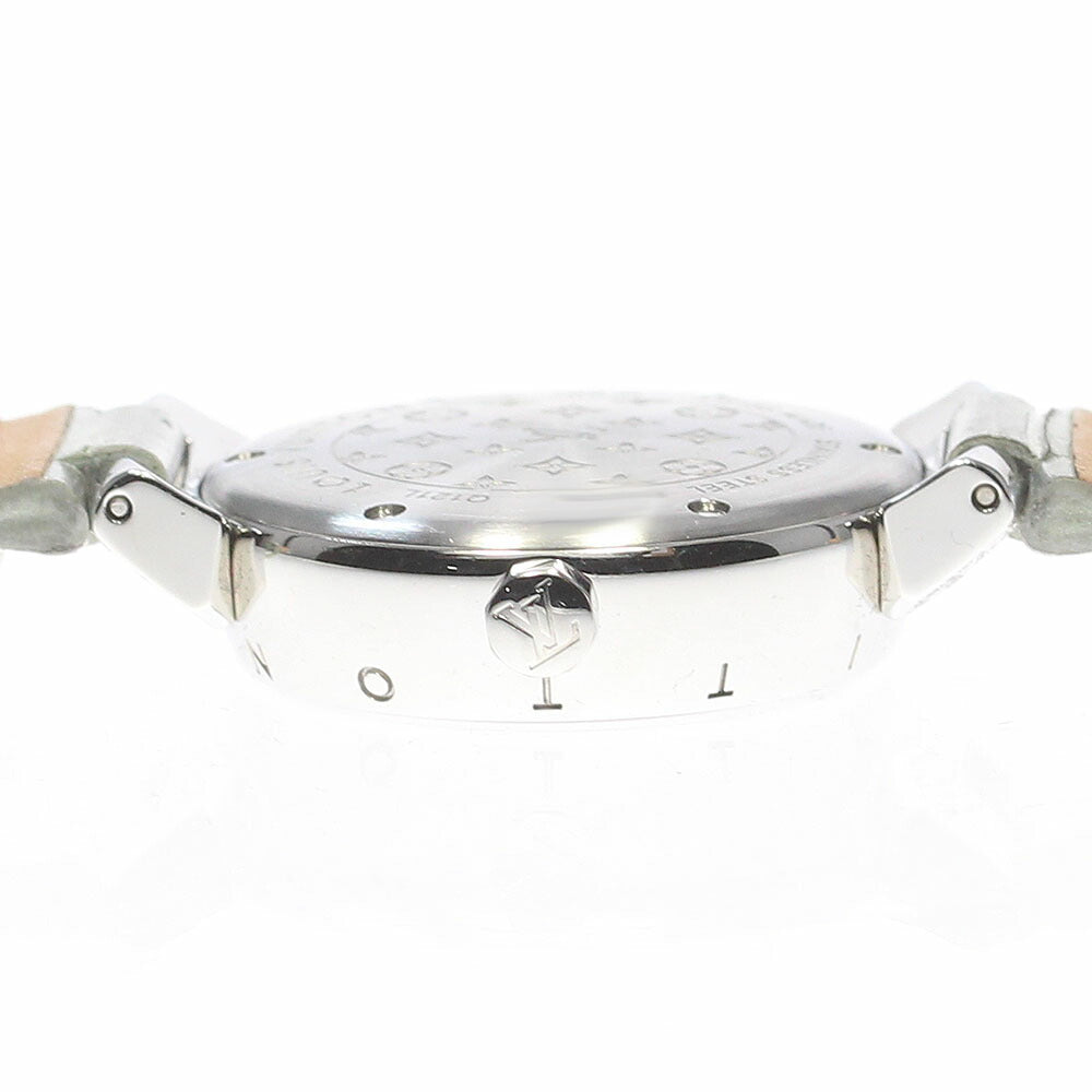 LOUIS VUITTON Q121L Tambour Forever Diamond Quartz Women's Watch