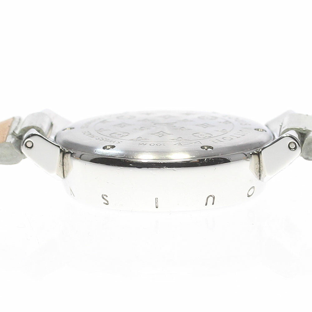 LOUIS VUITTON Q121L Tambour Forever Diamond Quartz Women's Watch