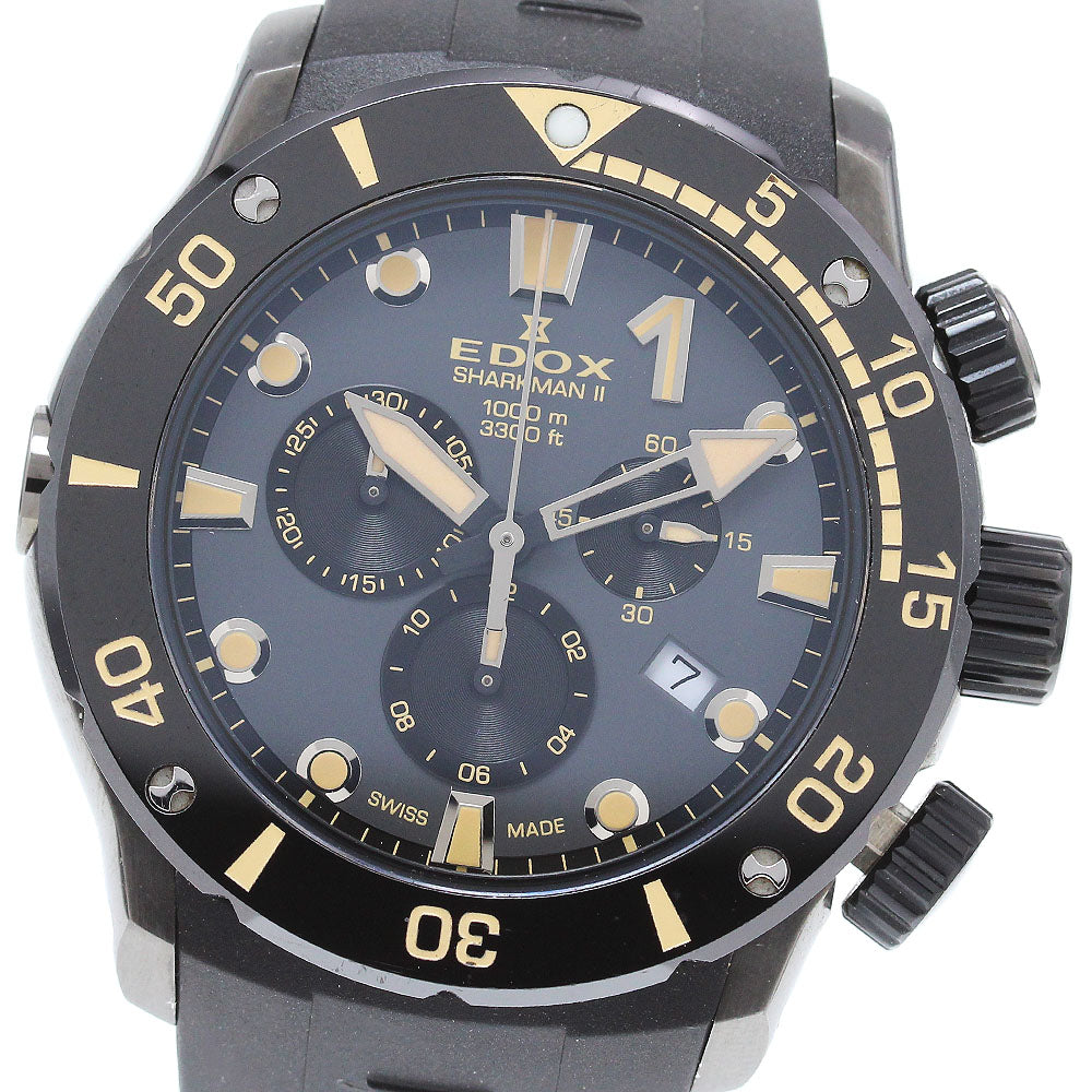 EDOX 10234 Chrono Offshore Sharkman 2 Limited Edition Quartz Men's Watch (with box and warranty)