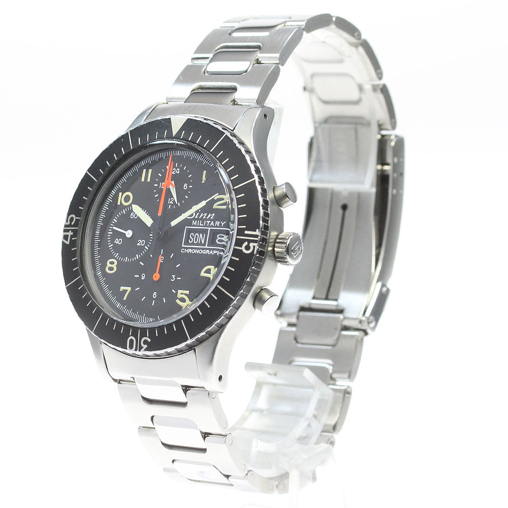 Sinn 156 Military Pilot Day-Date Chronograph Automatic Men's Watch (with inner box and warranty)