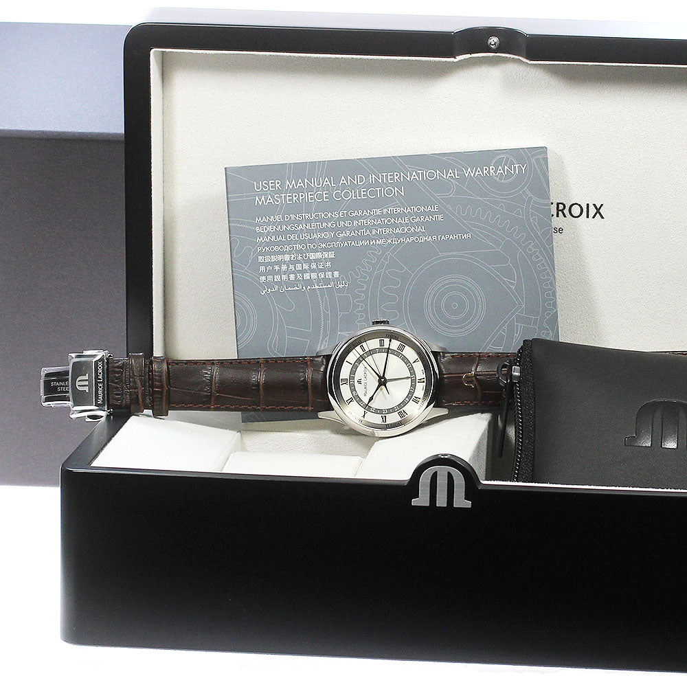 MAURICE LACROIX MP6507-SS001-110-3 Masterpiece 5-Hands Automatic Men's Watch Unused with Box and Warranty.