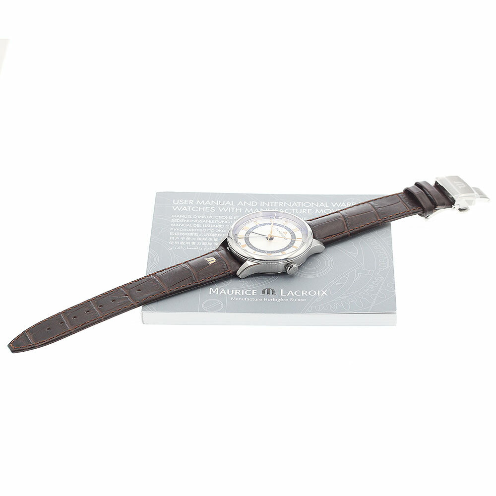 MAURICE LACROIX MP6507-SS001-110-3 Masterpiece 5-Hands Automatic Men's Watch Unused with Warranty.
