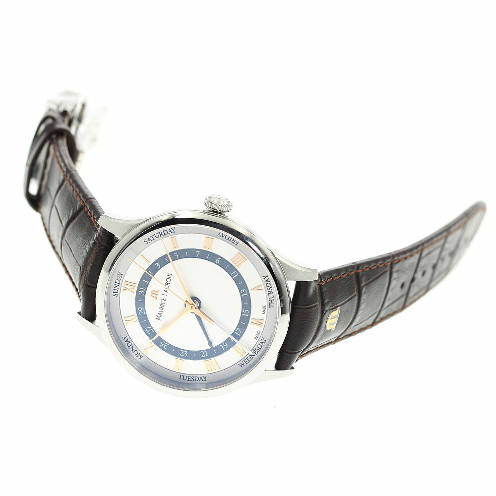 MAURICE LACROIX MP6507-SS001-110-3 Masterpiece 5-Hands Automatic Men's Watch Unused with Warranty.