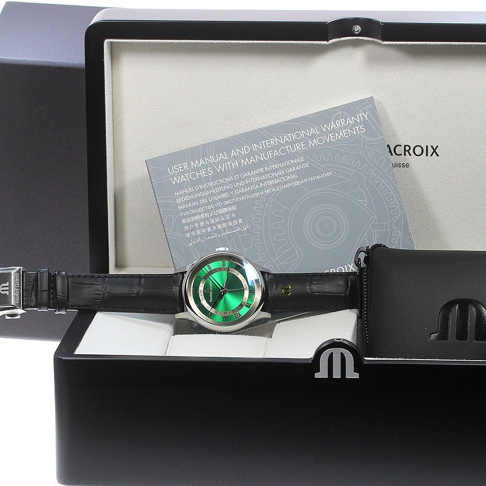 MAURICE LACROIX MP6507-SS001-610-2 Masterpiece 5-Hands Automatic Men's Watch Unused with Box and Warranty.