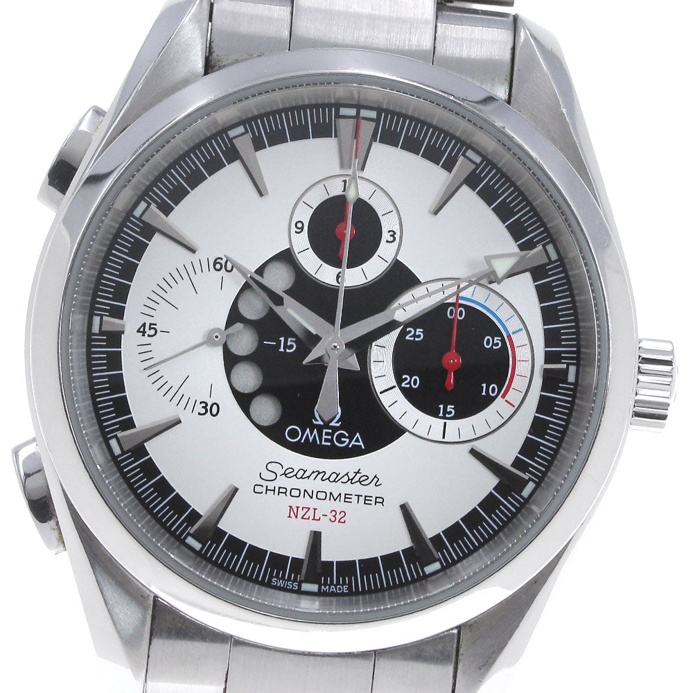 OMEGA 2513.30 Seamaster Aqua Terra Chronograph NZL-32 Automatic Men's Watch with Warranty Card
