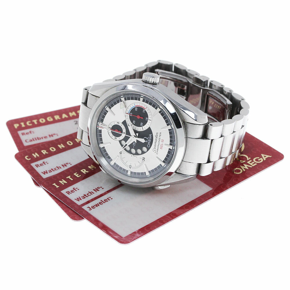 OMEGA 2513.30 Seamaster Aqua Terra Chronograph NZL-32 Automatic Men's Watch with Warranty Card