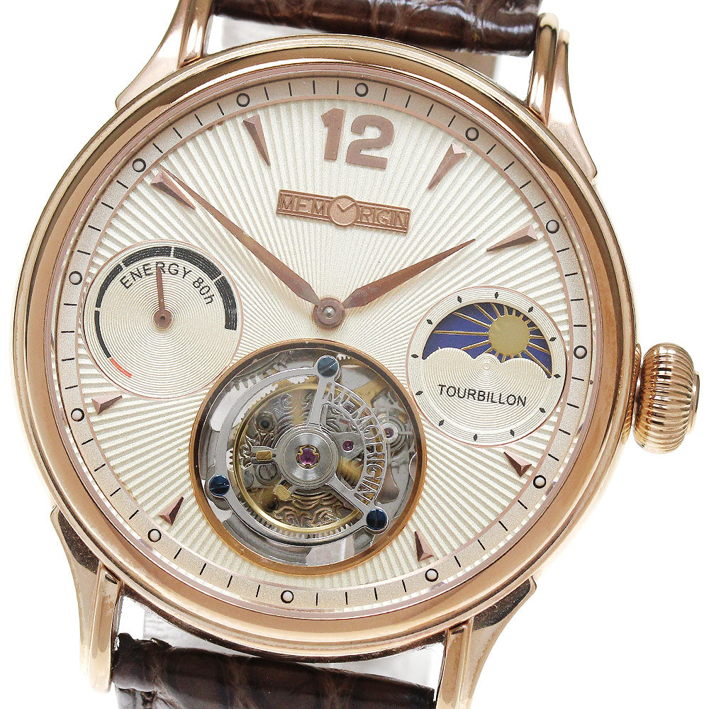 MEMORIGIN 4894379020419 Everlasting Moonphase Hand-wound Men's Watch