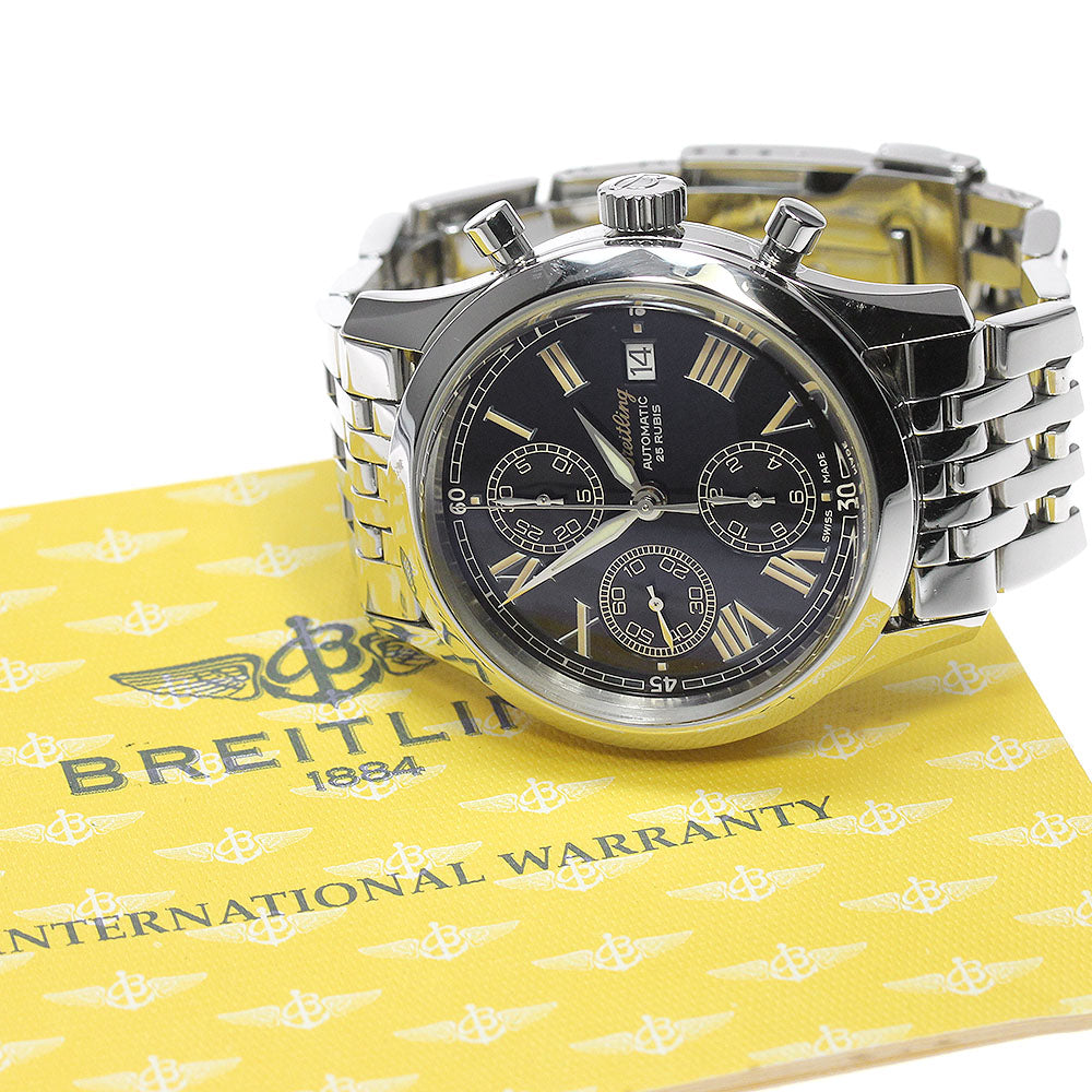 BREITLING A13024.1 Premier Date Chronograph Automatic Men's Watch with Warranty