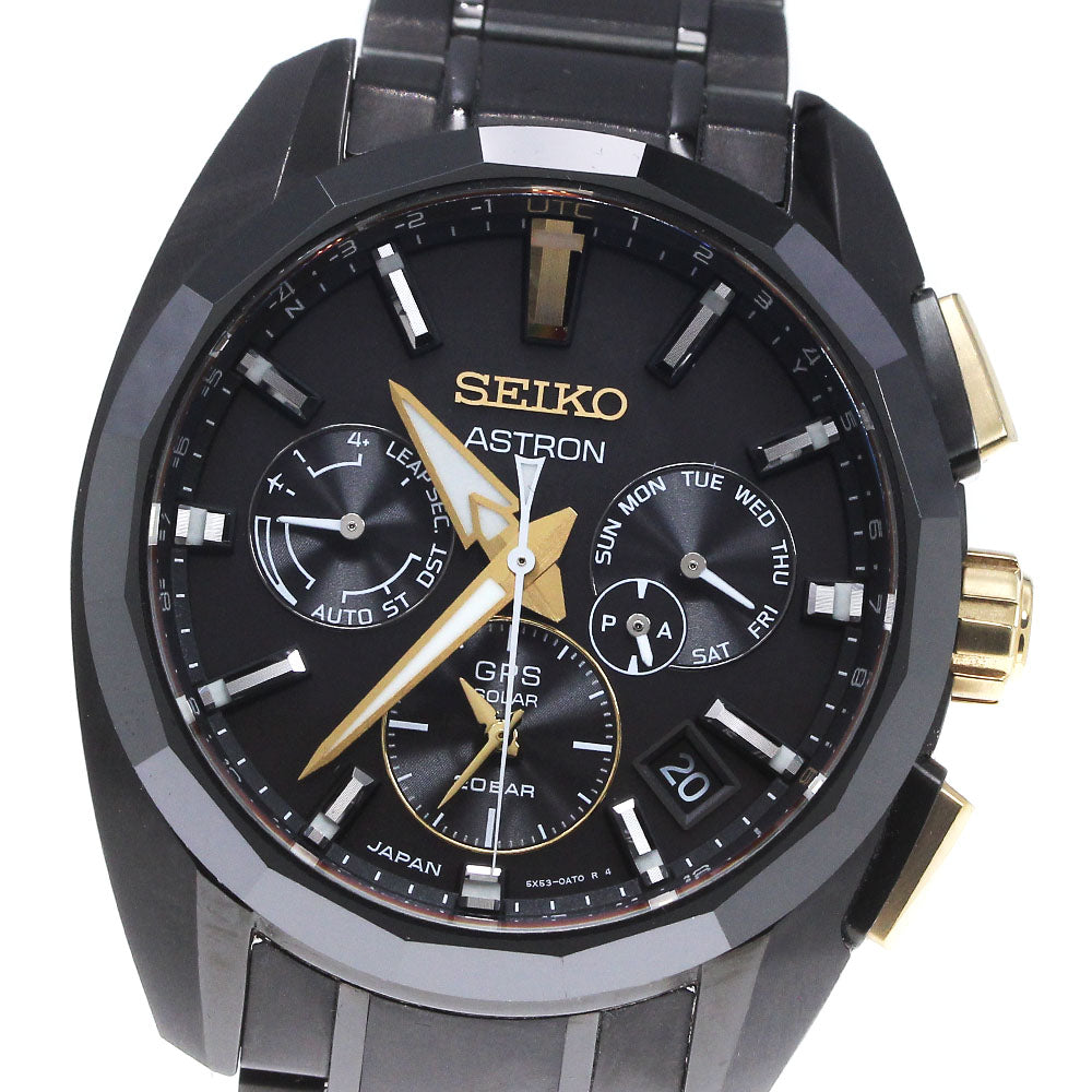 SEIKO SBXC073/5X53-0BB0 Astron Hattori Kintaro 160th Anniversary Limited Edition GPS Solar Radio Controlled Men's Watch