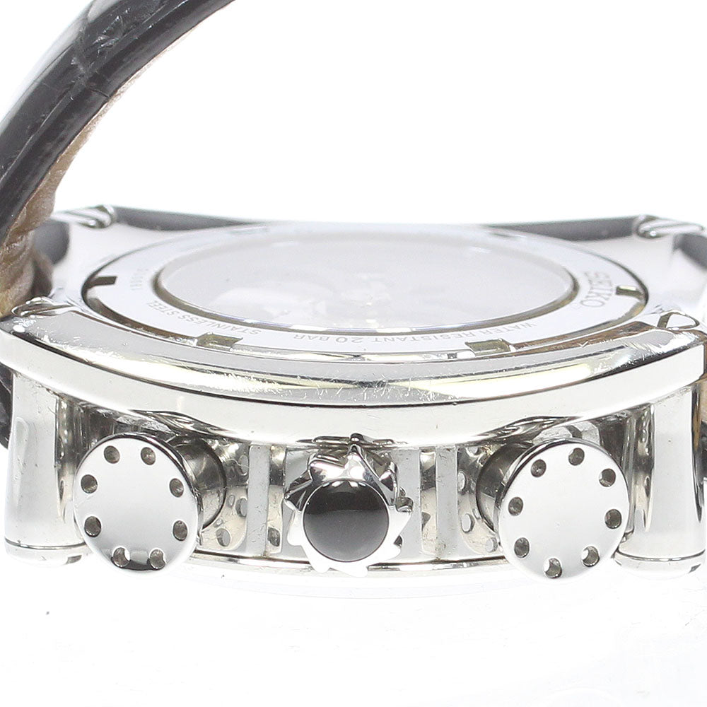 SEIKO SBLA049/5R86-0AB0 Galante GMT Chronograph Spring Drive Men's Watch with Warranty