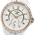 CHANEL H3839 J12-365 White Ceramic Automatic Men's Watch
