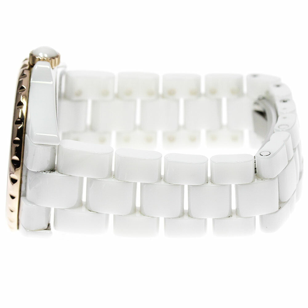 CHANEL H3839 J12-365 White Ceramic Automatic Men's Watch