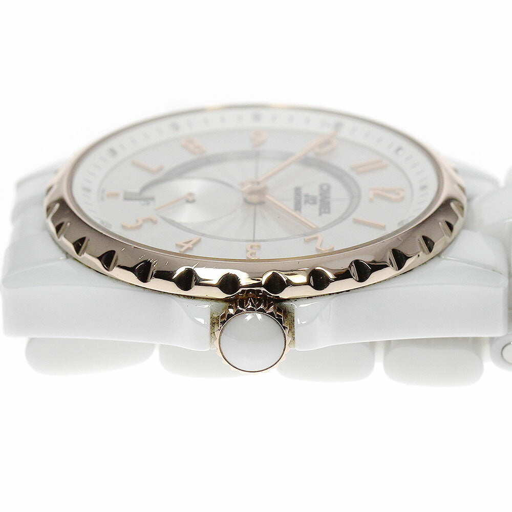 CHANEL H3839 J12-365 White Ceramic Automatic Men's Watch