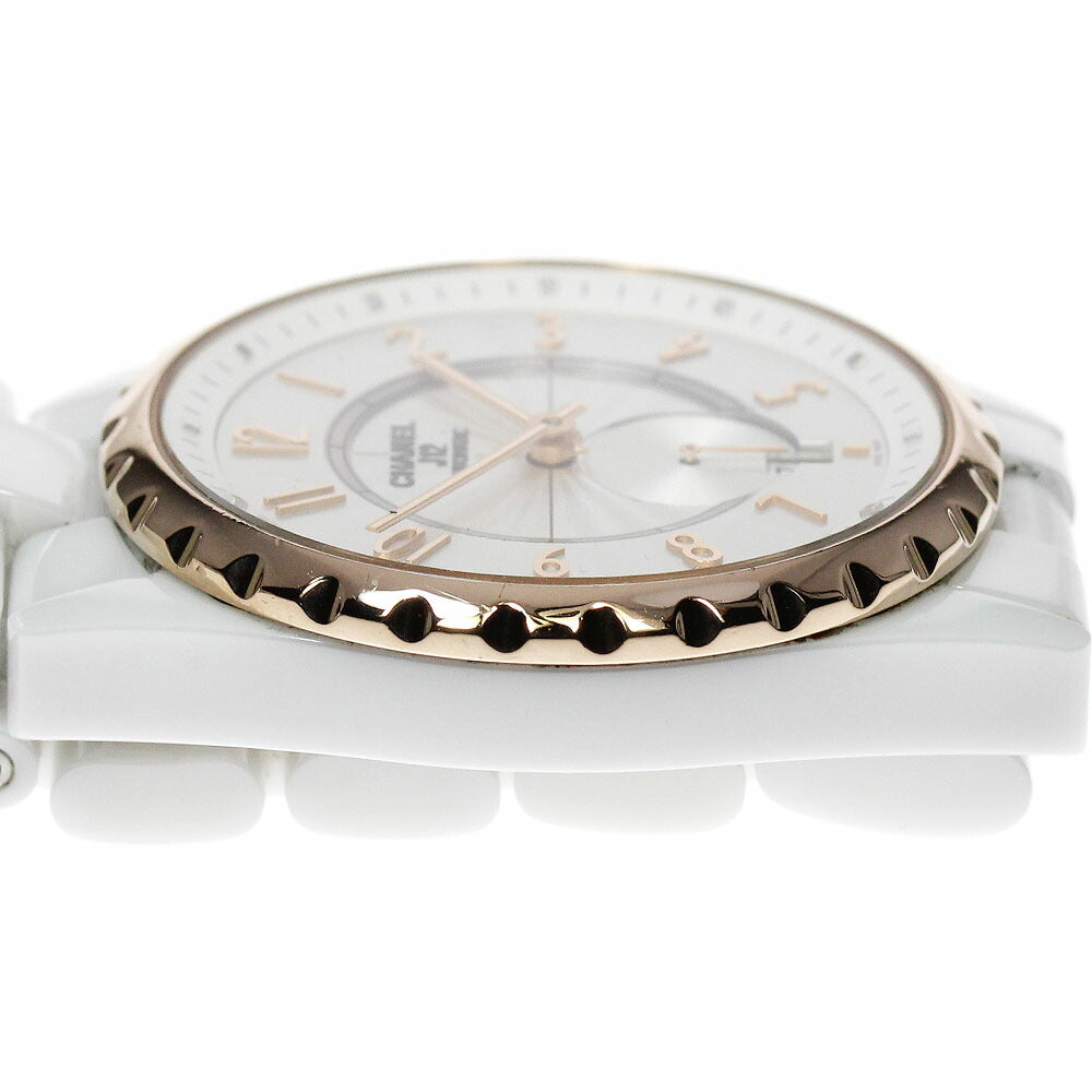 CHANEL H3839 J12-365 White Ceramic Automatic Men's Watch