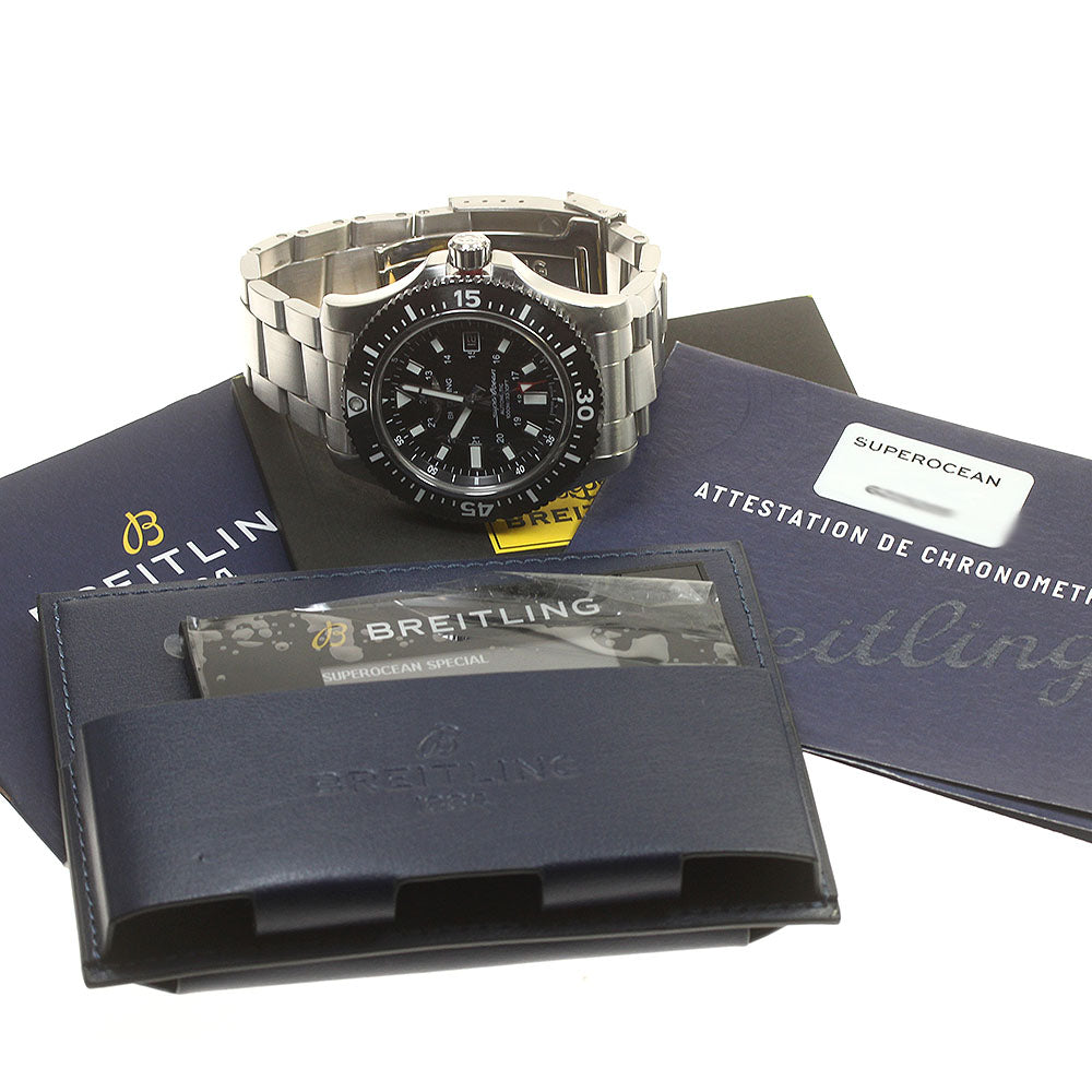 BREITLING Y17393 Superocean 44 Special Date Automatic Men's Watch with Warranty