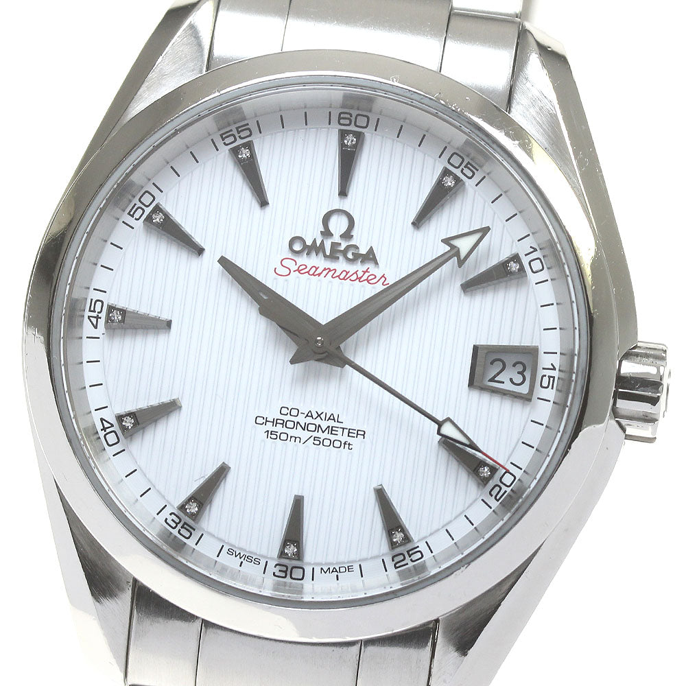 OMEGA 231.10.39.21.54.001 Seamaster Aqua Terra 11P Diamond Automatic Men's Watch with Warranty
