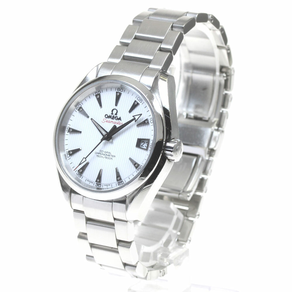 OMEGA 231.10.39.21.54.001 Seamaster Aqua Terra 11P Diamond Automatic Men's Watch with Warranty