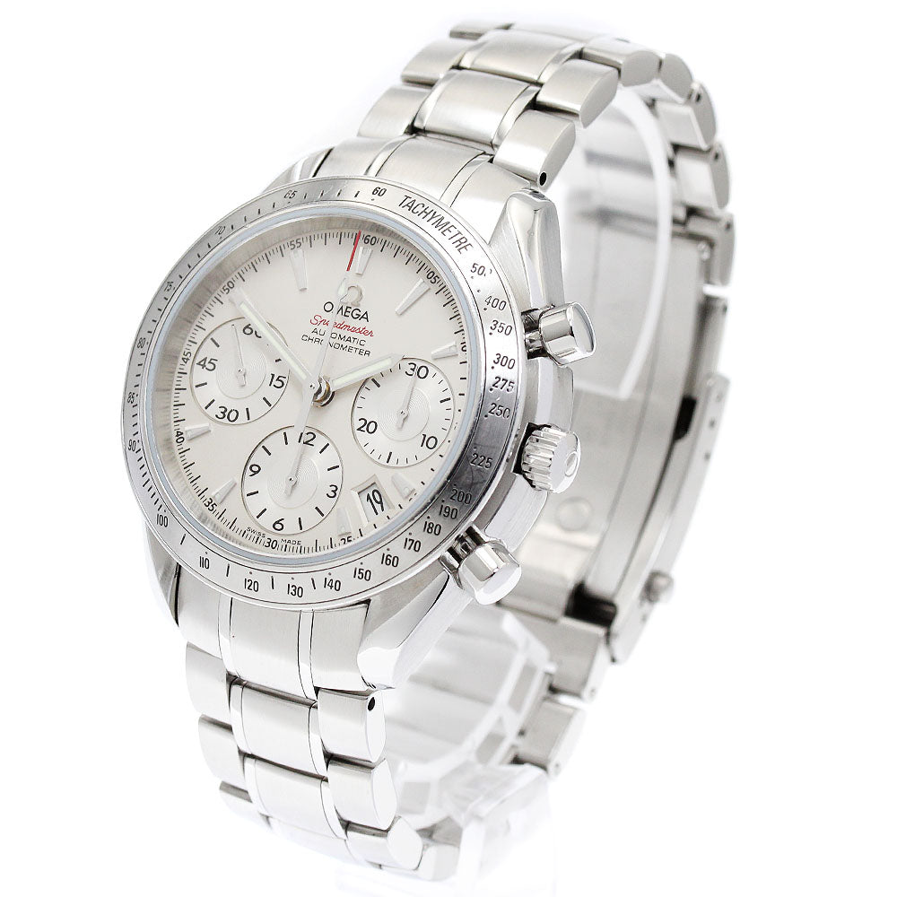 OMEGA 323.10.40.40.02.001 Speedmaster Date Chronograph Automatic Men's Watch (Good Condition)