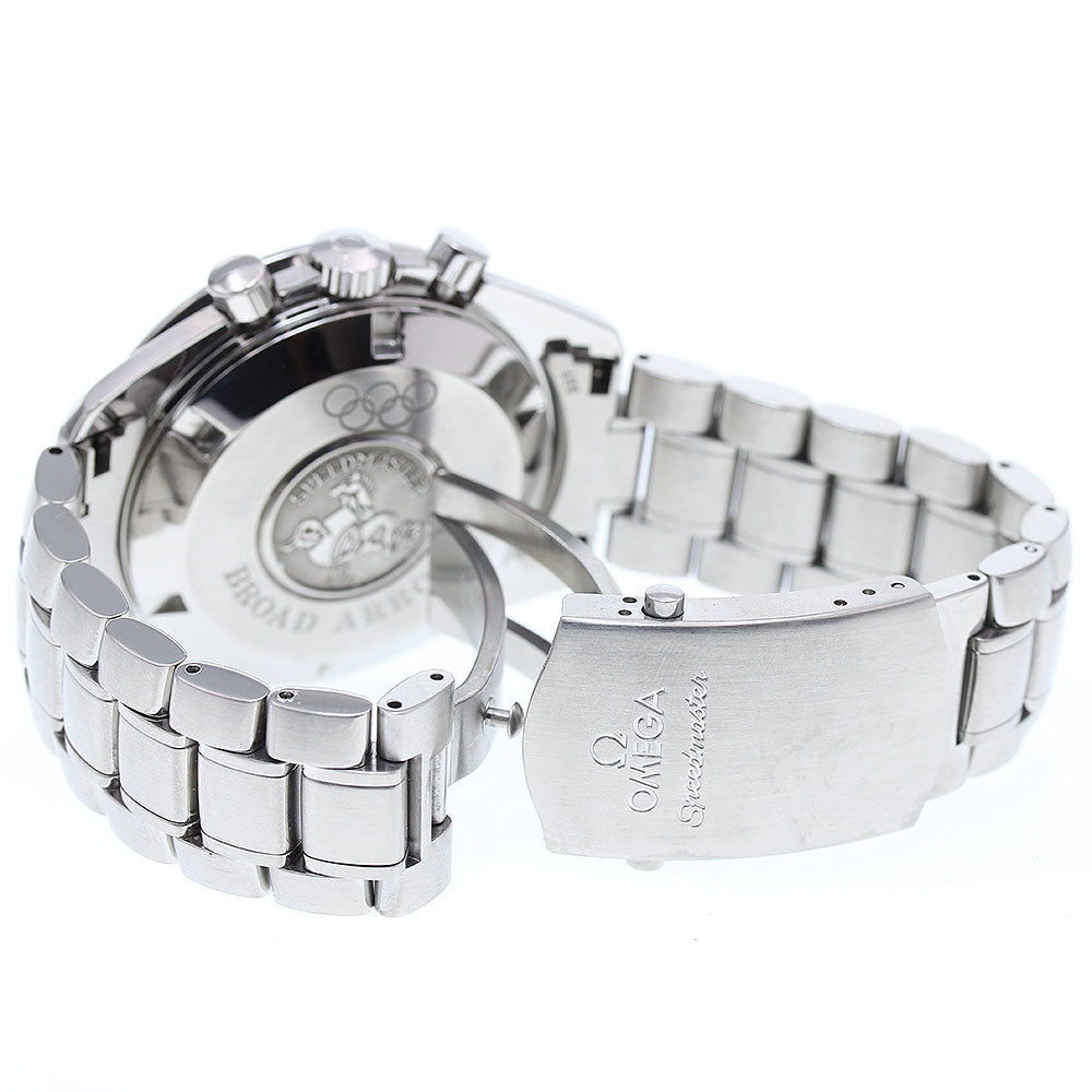 OMEGA 3556.50 Speedmaster Olympic Collection Broad Arrow Automatic Men's Watch (Good Condition)