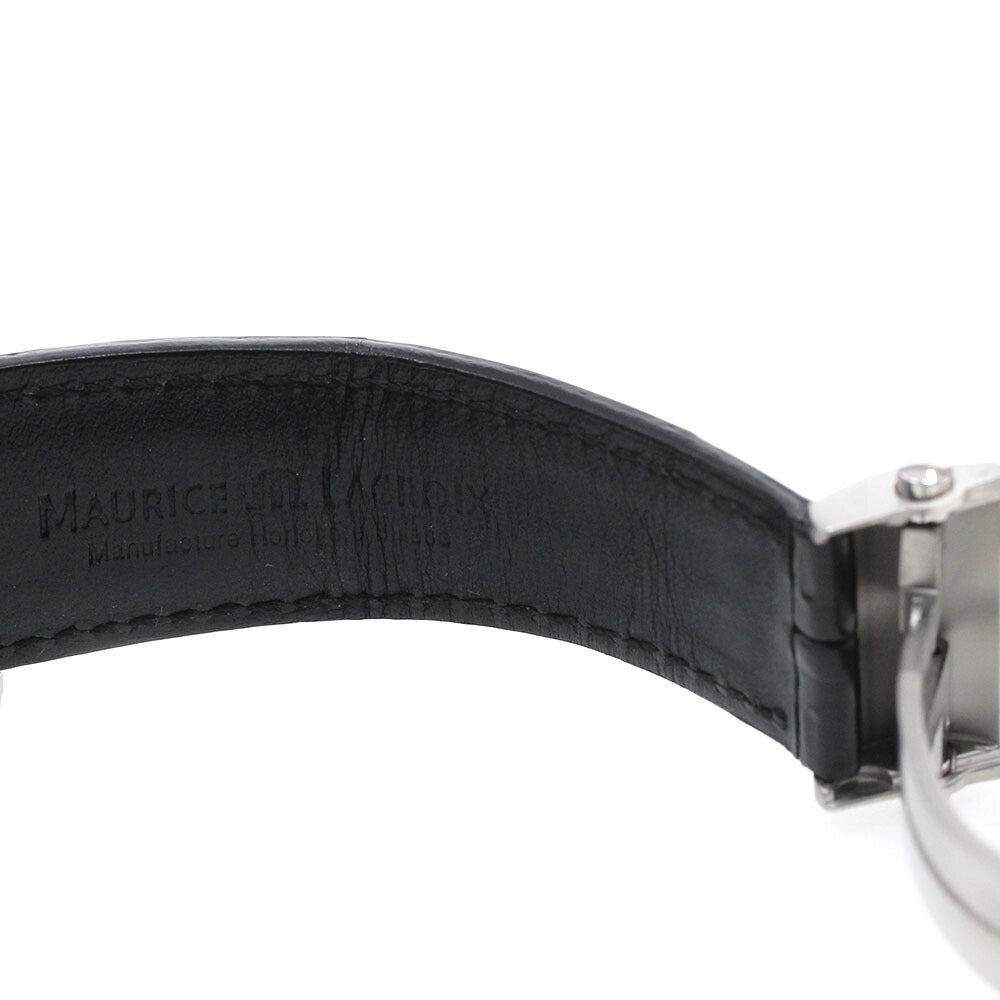 MAURICE LACROIX PT6217-SS001-330 Pontos Rectangular Reserve de Marche XL AT Excellent Condition with Warranty