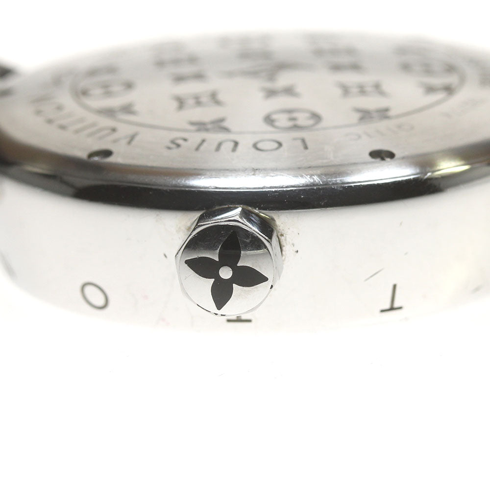 LOUIS VUITTON Q111C Tambour Diamant GM Diamond Dial Quartz Men's Watch