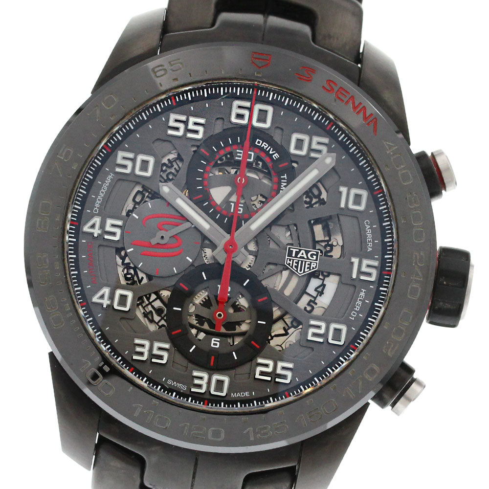 TAG Heuer Car2A1L Carrera Calibre Heuer 01 Ayrton Senna Chronograph Automatic Men's Watch