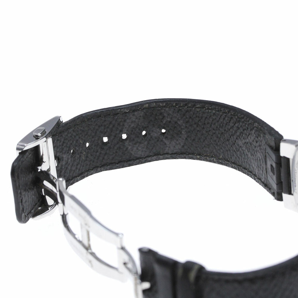 LOUIS VUITTON Q1DM1 Tambour Slim Fragment Design Quartz Men's Watch
