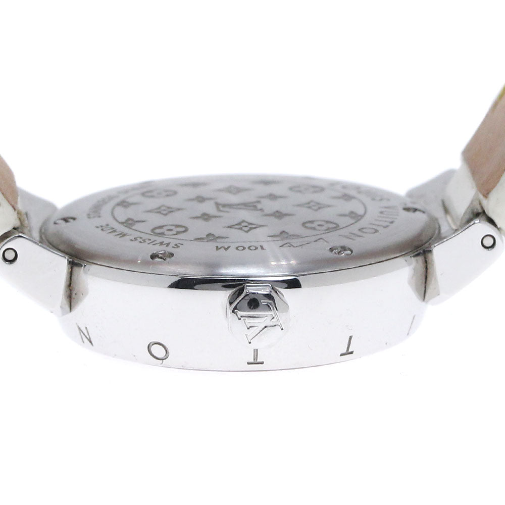 LOUIS VUITTON Q12M2 Tambour Attraction Diamond Quartz Women's Watch