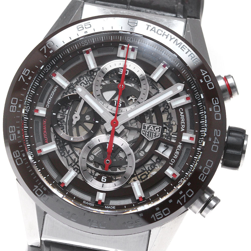 TAG Heuer CAR201U-0 Carrera Cal. Heuer 01 Chronograph Automatic Men's Watch