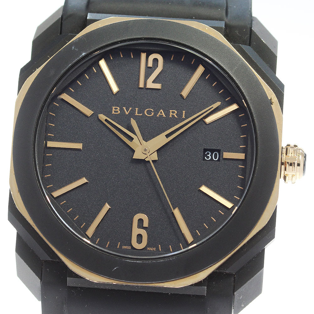 BVLGARI BG0P41SG Octo Date Automatic Men's Watch (with box and warranty)
