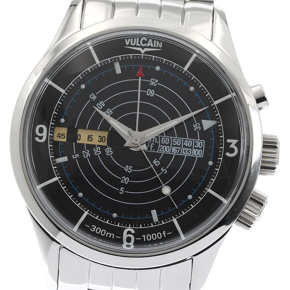 VULCAIN 100107.024 Cricket Nautical Alarm Hand-wound Men's Watch