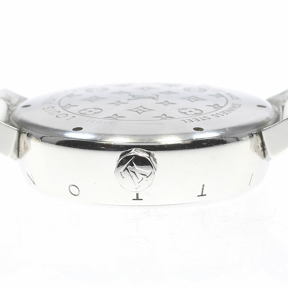 LOUIS VUITTON Q1D31 Tambour GMT Date Automatic Men's Watch