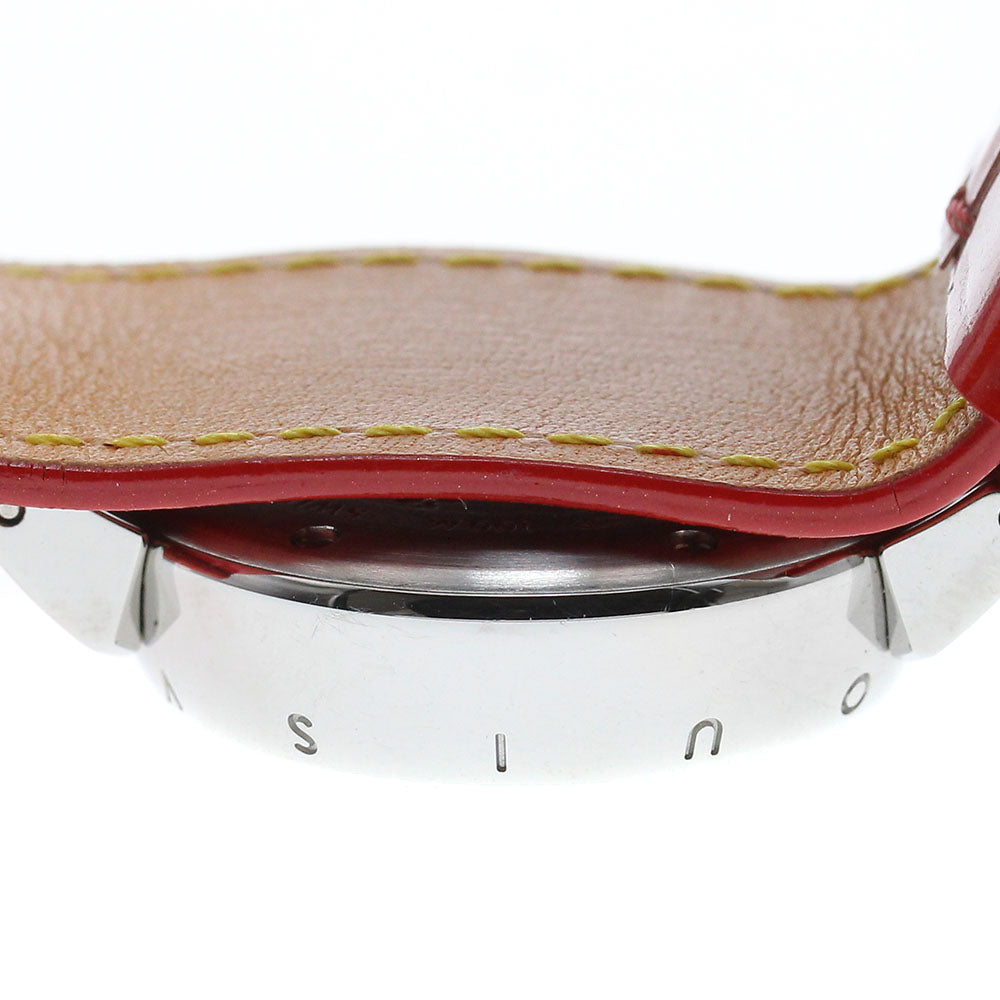 LOUIS VUITTON Q121K Tambour Date Quartz Ladies Watch
