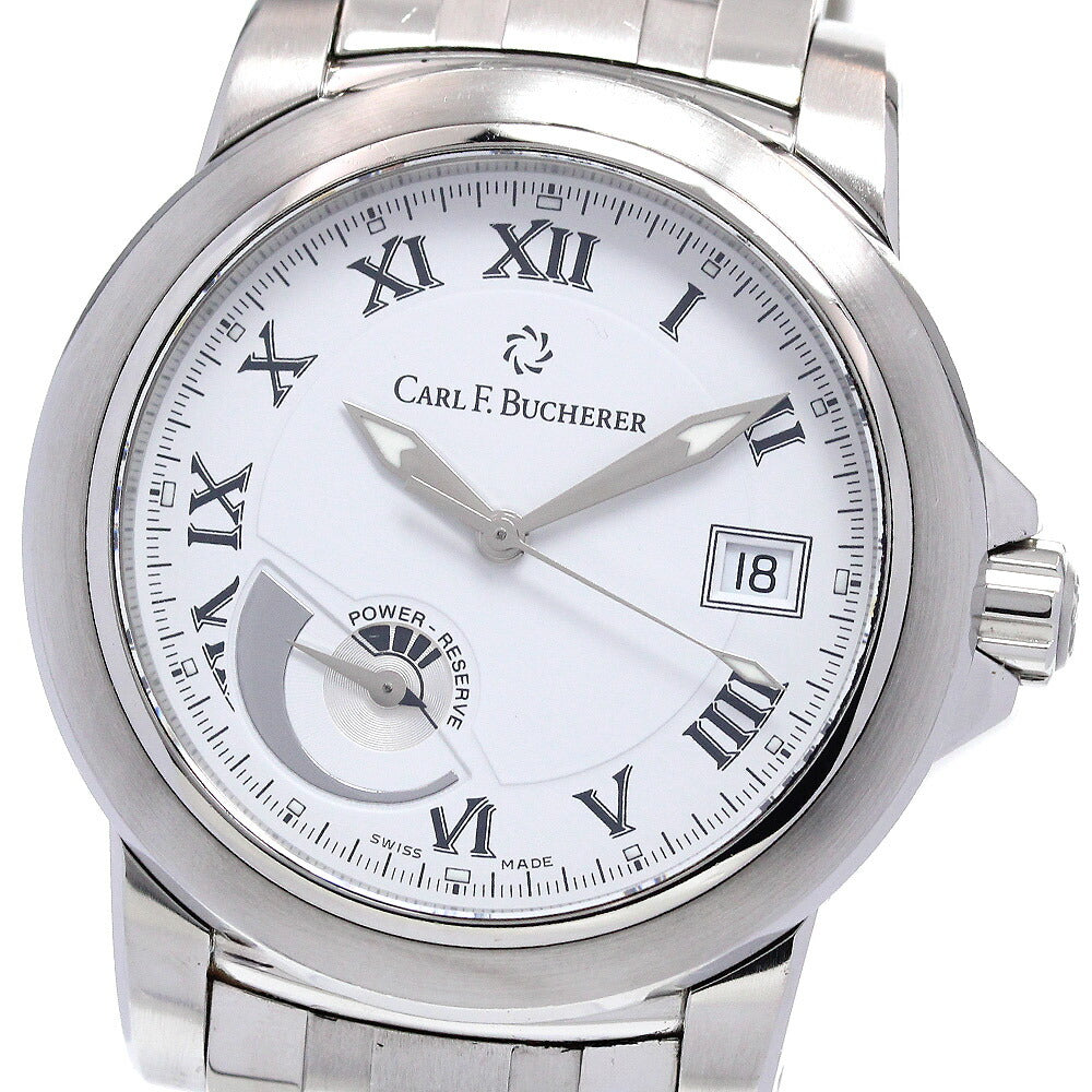 CARL F.BUCHERER 10616.08A Patravi Power Reserve Date Automatic Men's Watch