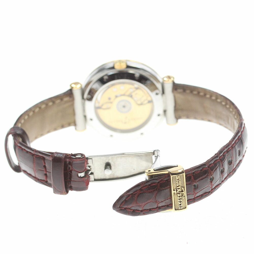 Ulysse Nardin 175-22 Newton Lady Power Reserve YG Bezel Automatic Women's Watch
