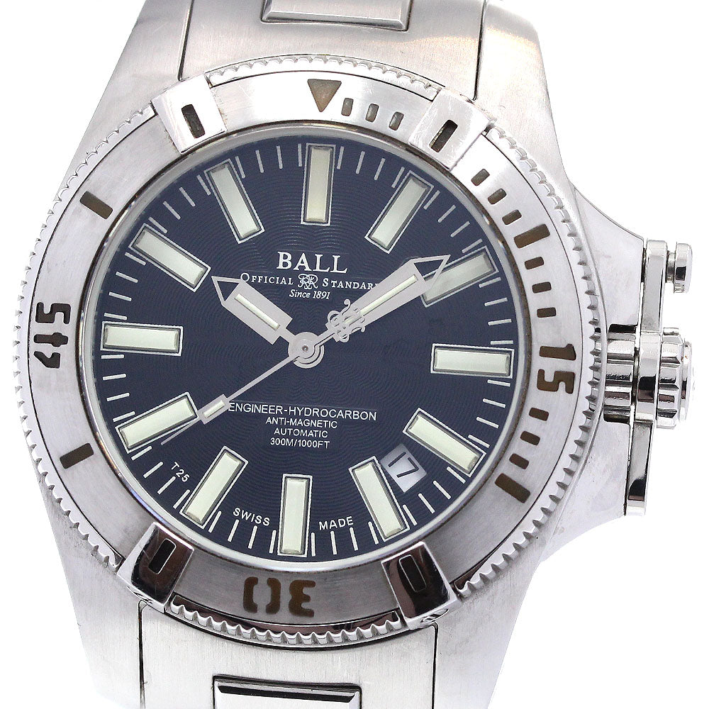 BALLWATCH DM1016A-S1J-BK Engineer Hydrocarbon Date Automatic Men's Watch