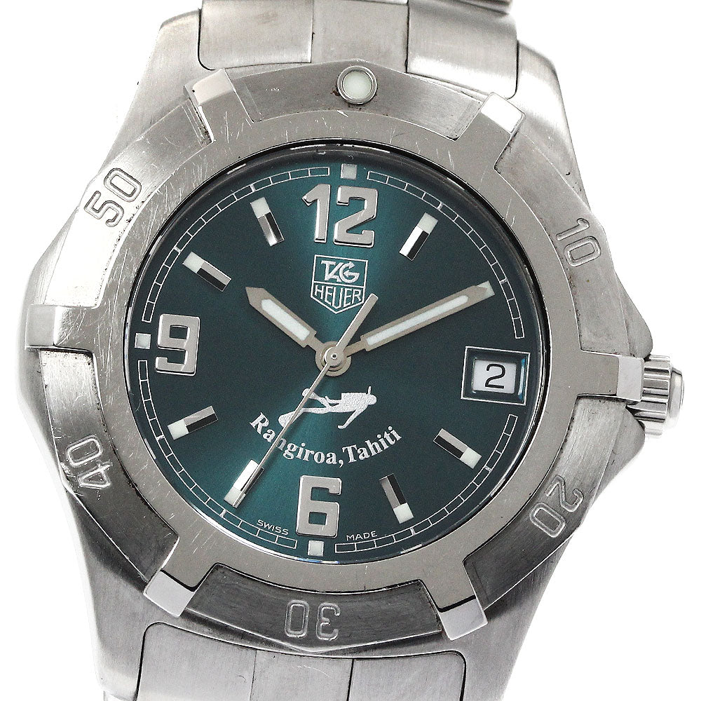 TAG Heuer WN111A.BA0332 Rangiroa Tahiti Limited Edition of 3000 Pieces Worldwide Date Quartz Men's Watch with Warranty