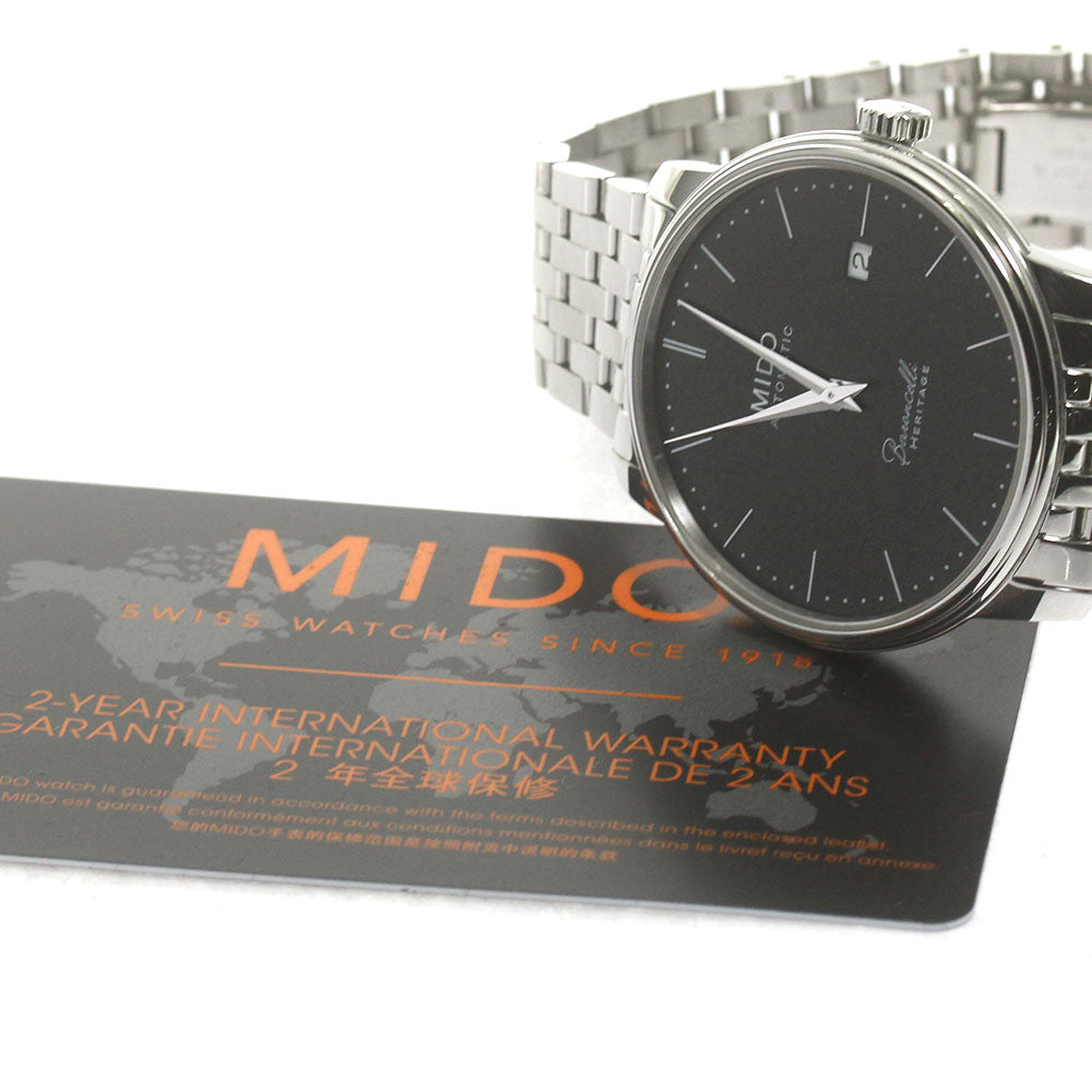 MIDO M027.407.11.050.00 Baroncelli Date Automatic Men's Watch with Warranty