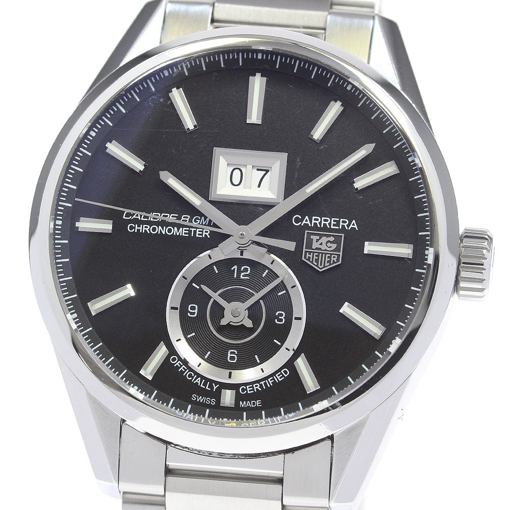 TAG Heuer WAR5010 Carrera Grand Date GMT Caliber 8 Automatic Men's Watch