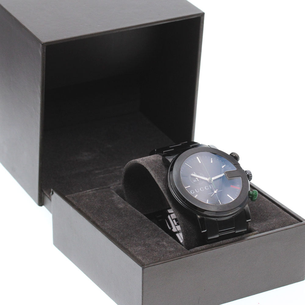 GUCCI 101M/YA101331 G-Round Small Seconds Quartz Men's Watch with Inner Box