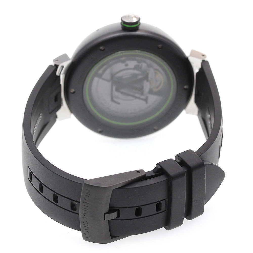 LOUIS VUITTON QA131 Tambour Automatic Men's Watch