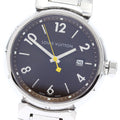 LOUIS VUITTON Q1111 Tambour Date Quartz Men's Watch with Inner Box