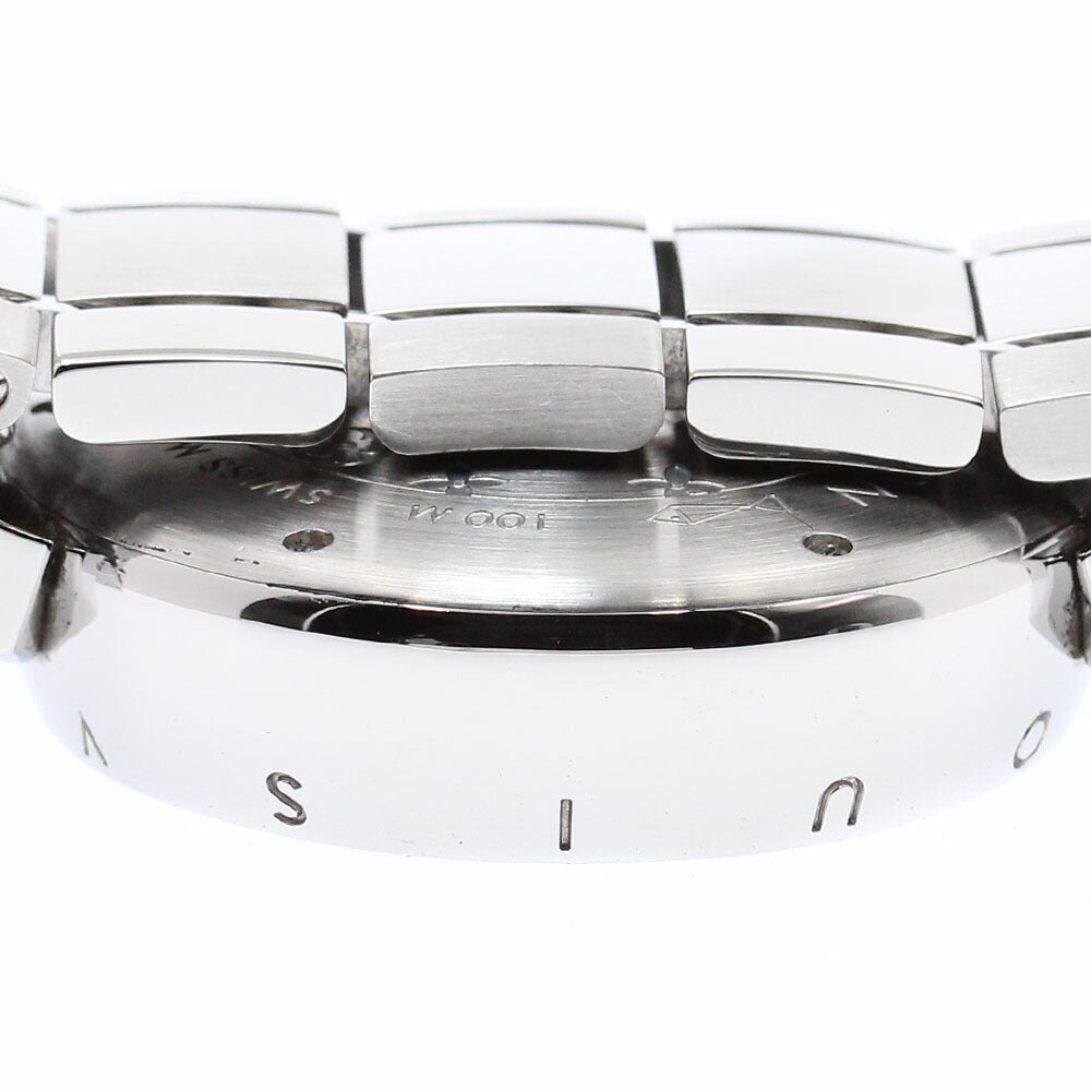 LOUIS VUITTON Q1111 Tambour Date Quartz Men's Watch with Inner Box
