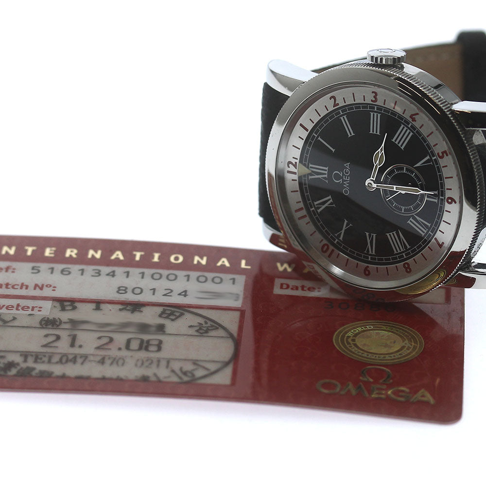 OMEGA 516.13.41.10.01.001 Specialties Pilot Small Seconds Automatic Men's Watch with Warranty