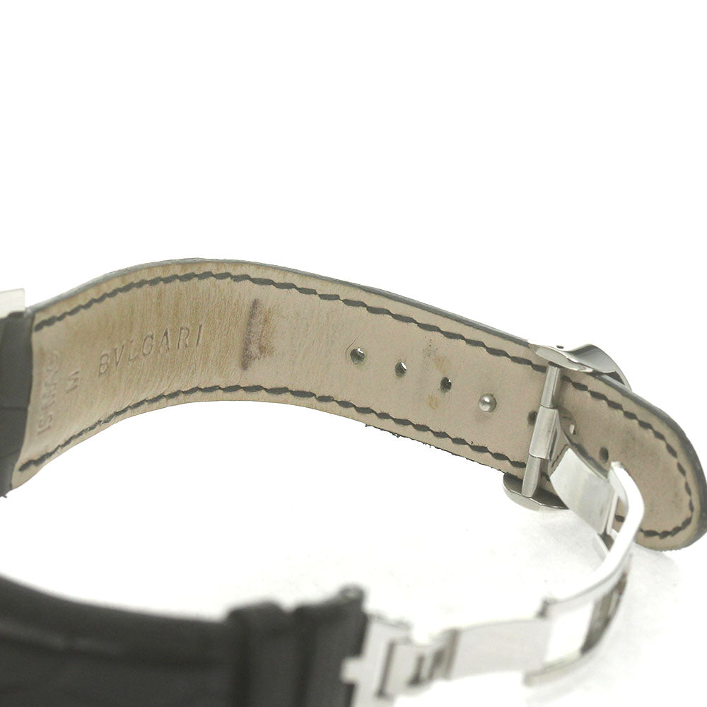 BVLGARI BB41SL Bulgari Power Reserve Manual Winding Men's Watch with Box and Warranty Card