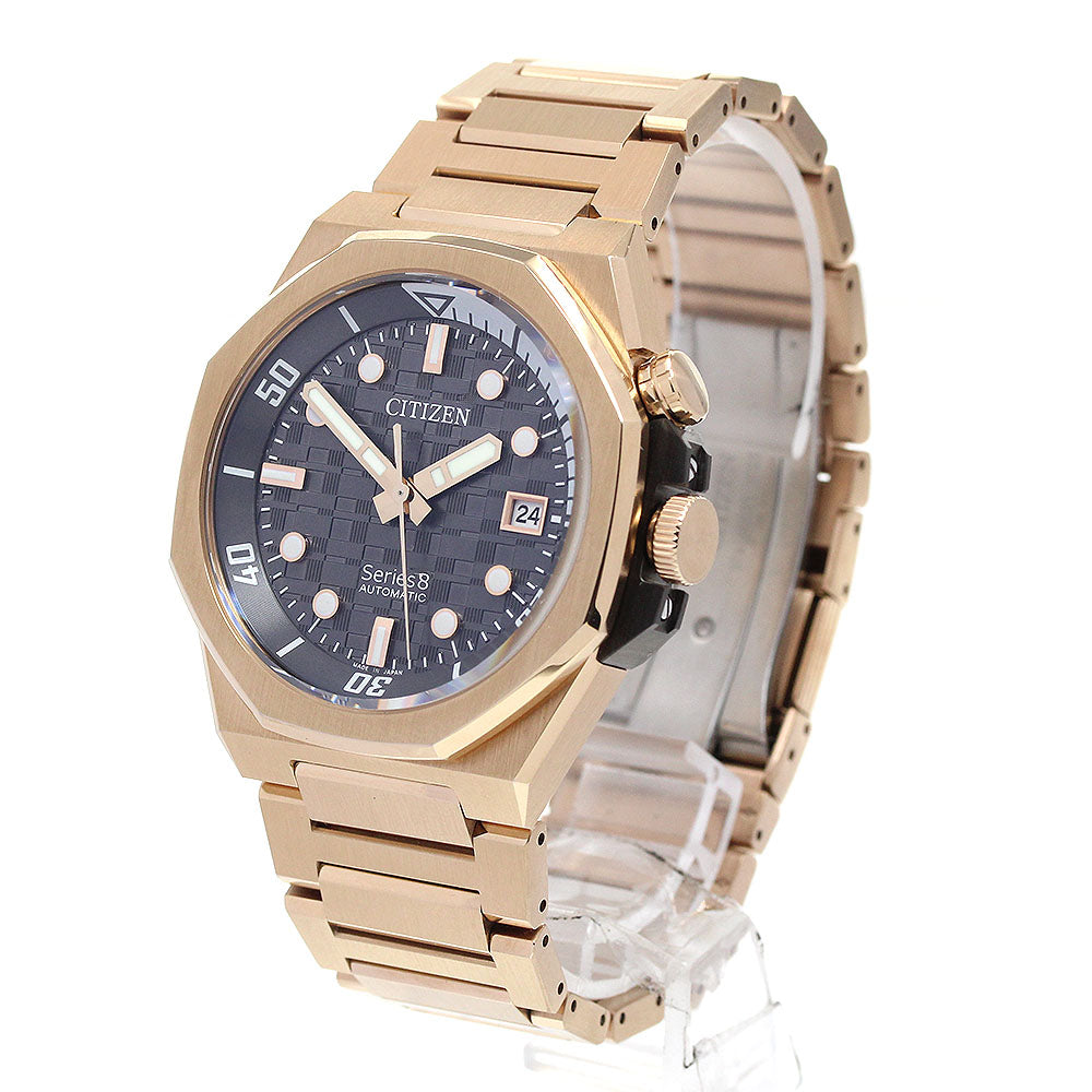 CITIZEN 9051-009KM02 Series Eight Date Automatic Men's Watch Excellent Condition with Box and Warranty Card