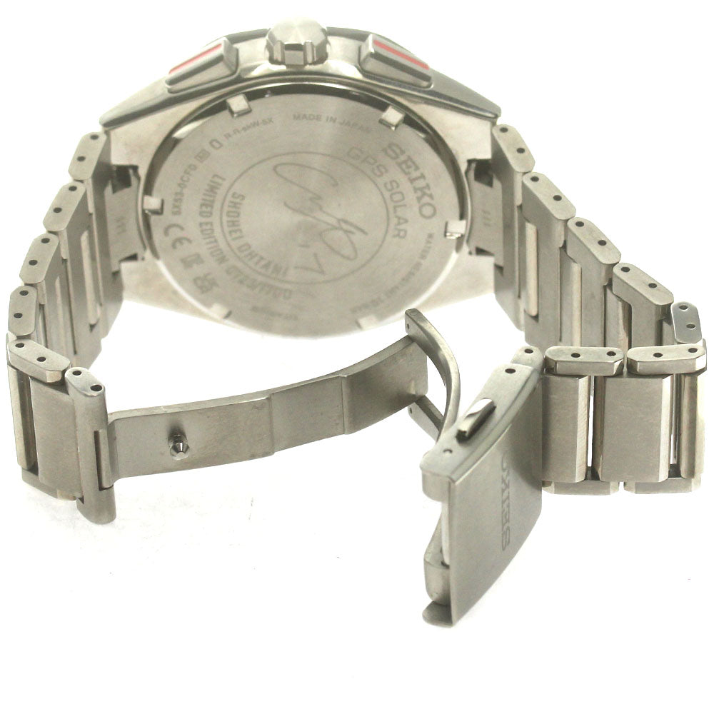 SEIKO SBXC141/5X53-0CF0 Astron Nextar Shohei Ohtani 2023 Solar Radio Controlled Men's Watch Excellent Condition with Warranty.